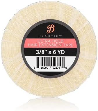 Ultra Hold Hair Extension Tape 3/8 X 6 Yard Double Side Adhesive
