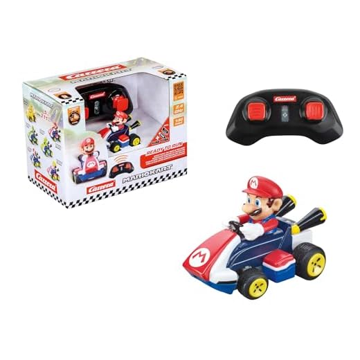 Carrera 2,4GHz Mario Kart(TM) Mini RC, Mario (Paperbox), Maßstab 1:50