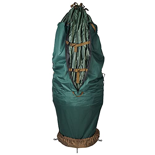 [Upright Tree Storage Bag] - 9 Foot Christmas Tree Storage Bag | Hold Your Artificial Trees Up To 9 Feet Tall - Keep Your Fake Tree Assembled | Hides Under Tree Skirt (9' - Xlarge / Bag Only) #TOP3