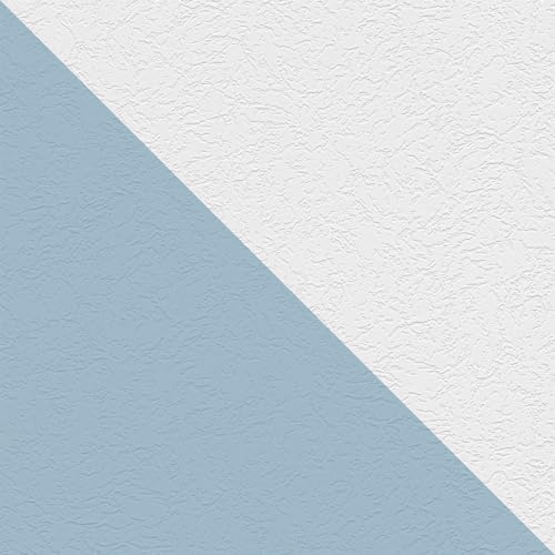 Profhome Struktur Tapete 929518-GU Vliestapete zum Überstreichen weiß 0,53 m x 10,05 m / 5,33 m2