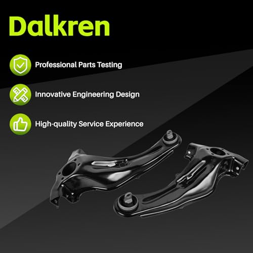 5272715AG 5272714AG Rear Suspension Repair Kit Trailing Arm Control Arm Sway Bar Kit Compatible with Jeep Patriot Compass 2007-2016 for Dodge Caliber 2007-2009 Replace 5105270AA 5105271AA by Dalkren - Image 6