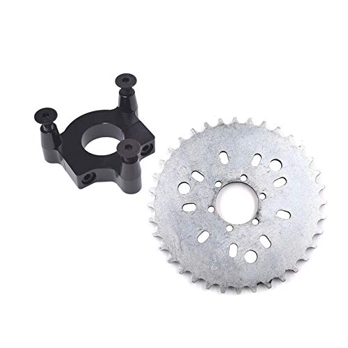 NORTHTIGER 415 Chain Sprocket 1.5" 38T Black CNC Adapter Motorized Bicycle 50cc 60cc