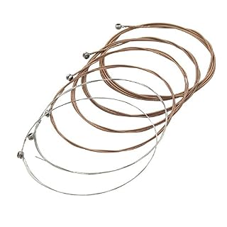 Btuty Cordes de Guitare folk Acoustique en Acier Inoxydable alliage de cuivre noyau de cuivre, 6pcs / pack (.010-.047) - Les Beatles, Paul McCartney, John Lennon, RIngo Starr, George Harrison