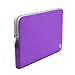 Case Star ® Neoprene Laptop Notebook Ultrabook Sleeve Case for Macbook Pro Air 11 /11.6-Inch A1370 / A1465 and Other Brand 11 /11.6-Inch Laptop- HP Dell Toshiba ASUS Sony Lenovo Samsung (11 Inches-Purple with Gray Zipper)