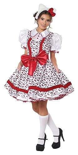 Robe Hello Kitty femme California Costumes vêtement de soirée