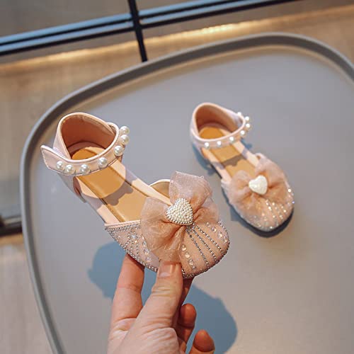 sfdgfhyf Boys Girls Comfortable Shoes Summer Rubber Sole Soft Lightweight Breathable Non Slip Bow Kids Fashion Sandals4