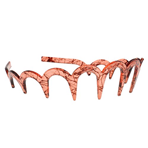 MagiDeal Zigzag Hair Band Toothed Headband Women Men Girls Hair Accessory - 6