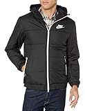 Mit Kapuze Nike Herren NSW Syn Fill Full Zip Veste Blazer, Schwarz (Black/Black/Black/Sail), (Herstellergröße: Medium)