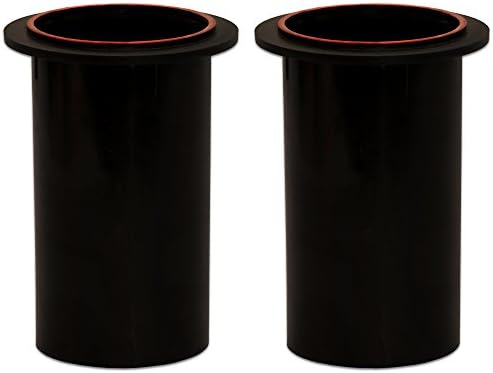 Goldwood Speaker Box Bass Air Ports 2 Speaker Port Tubes Black (PT-306/SR-2)