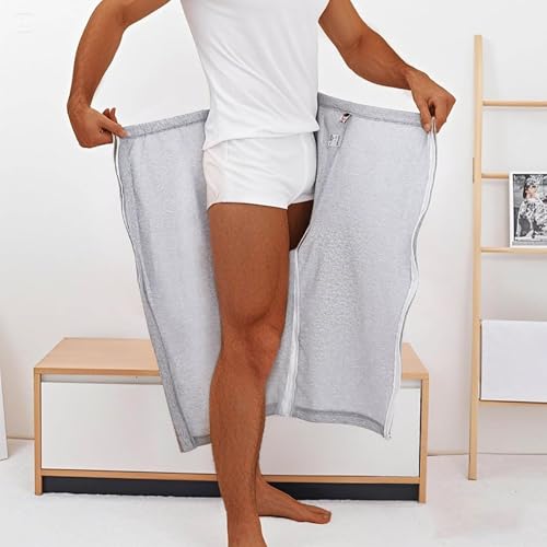 Short fermeture éclair latérale respirant et lavable pour blessés - 2
