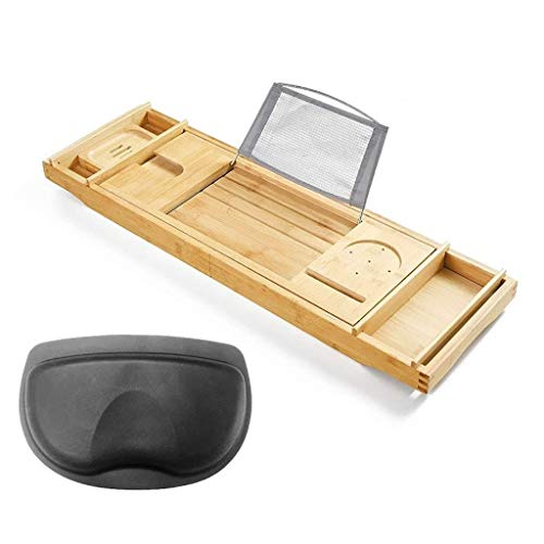Support de baignoire multifonction extensible pour tablette et livre