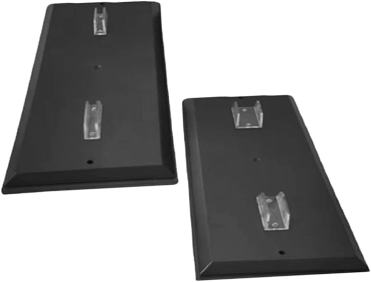 Toddmomy 2pcs Plastic Motorcycle and Model Display Base Multi-functional Rectangle Stand for Secure Collectible Showcase and Aesthetic Enhancement