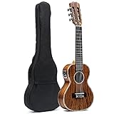 Gitarrenlele aus massivem Akazien-Koa-Holz