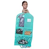 Premium Wasserdichte Tanz-Kleidertasche – 88.9 cm Kleidertasche mit Zwickel, Schönheitswettbewerbe, Cheer & mehr Ideal für jüngere Darsteller mit kleinen Kostümstücken.