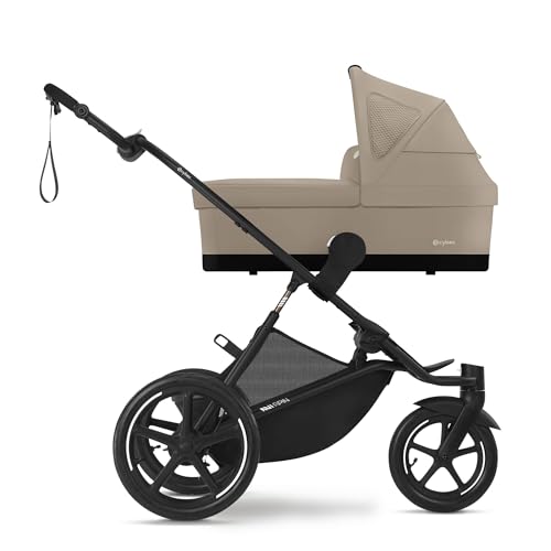 CYBEX Nacelle COT S Gold, de la naissance à environ 6 mois (max. 9 kg), pour CYBEX AVI Spin et Eezy S Twist +2, Beige amande – vue 4
