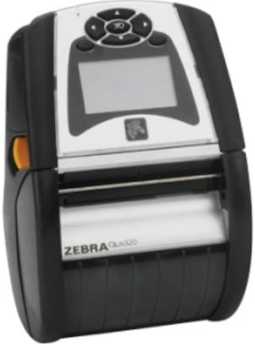 Zebra QLn320 Monochrome LCD Direct Thermal Portable Label Printer with USB Port, 4 in/s Print Speed, 203 dpi Print Resolution, 3" Print Width