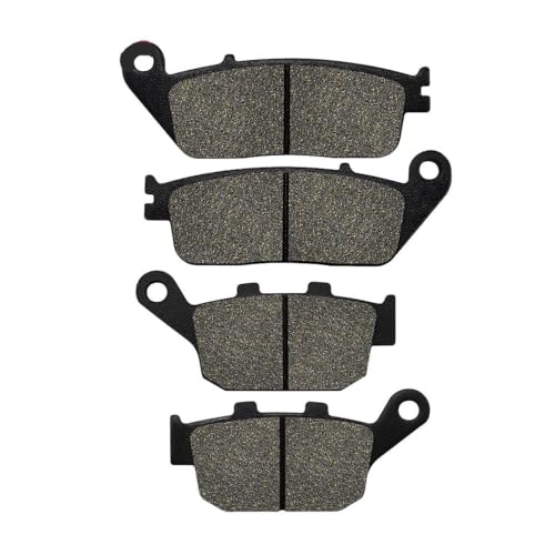 Plaquettes de frein avant arrière moto Honda CB400F CBR250R MC19 NT650 NTV650