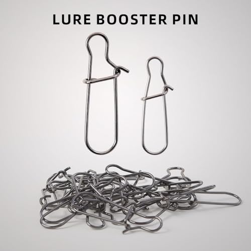 100 clips de conexión rápida de acero inox reforzado miniatura 6
