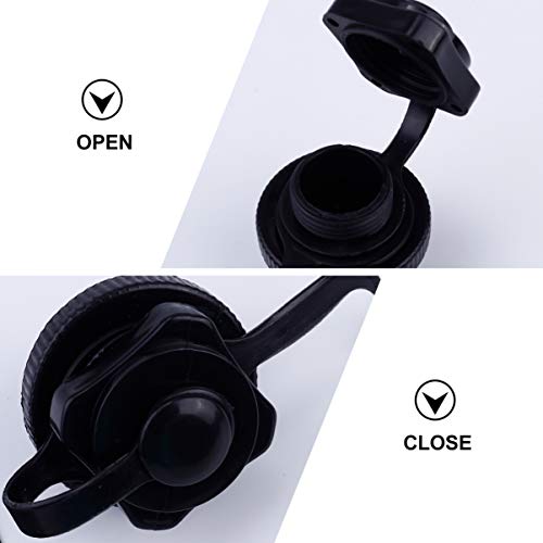 FAVOMOTO 2 Peças de Válvula de Ar de 22 Mm Válvula de Ar Inflável para Barco Plugues de Ar Em Espira