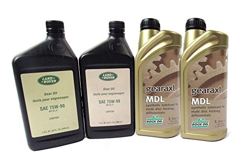 Differential Fluid Service Kit LR019727 LRN7591 For Front And Rear Differentials On Land Rover LR3 And LR4