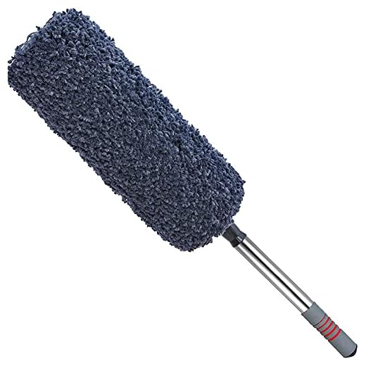 Ultimate Car Duster, Multi-functional Ultra Soft Microfiber Duster with Storage Bag , Long Unbreakable Extendable Handle up to 32 inches, Exterior or Interior Use, Lint Free, Best Car Accessories