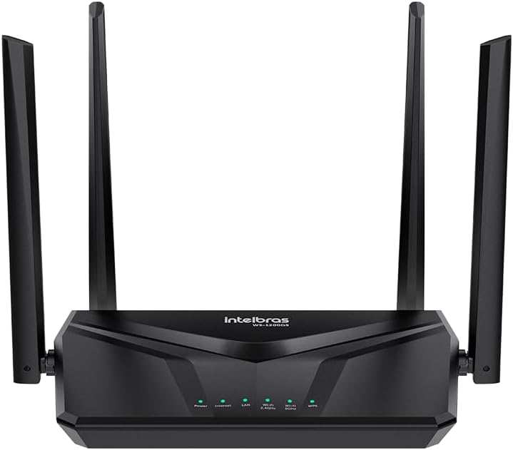Roteador Wi-fi W5 1200GS Preto Intelbras