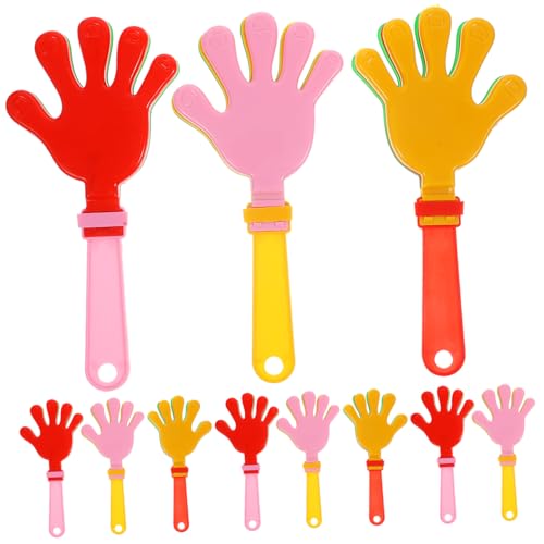OKUMEYR 20Pcs Hand Clappers Noisemakers for Parties Festivals Events Easy to Use Interactive Party Props for Fun Celebration
