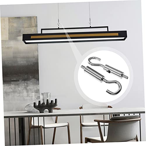 Kit de accesorios para cables de acero 6 piezas Tensor de gancho y ojal de cobre miniatura 5
