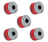 5 Pack K & N Motorcycle Performance Oil Filter Cartridge KN-113 Fits Honda CRF250 2019 2020 2021
