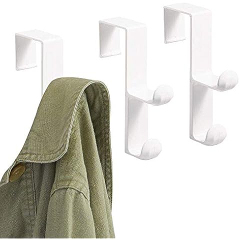 iDesign Dual Over the Door Organizer and Hook Hanger Cover