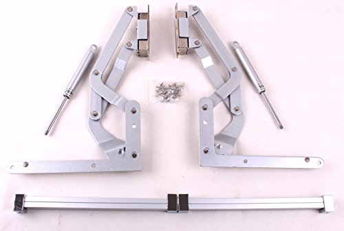 TimmyHouse Cabinet Swing Lift Up Door Hinges Vertical Stay Pneumatic Arm Kitchen Mechanism