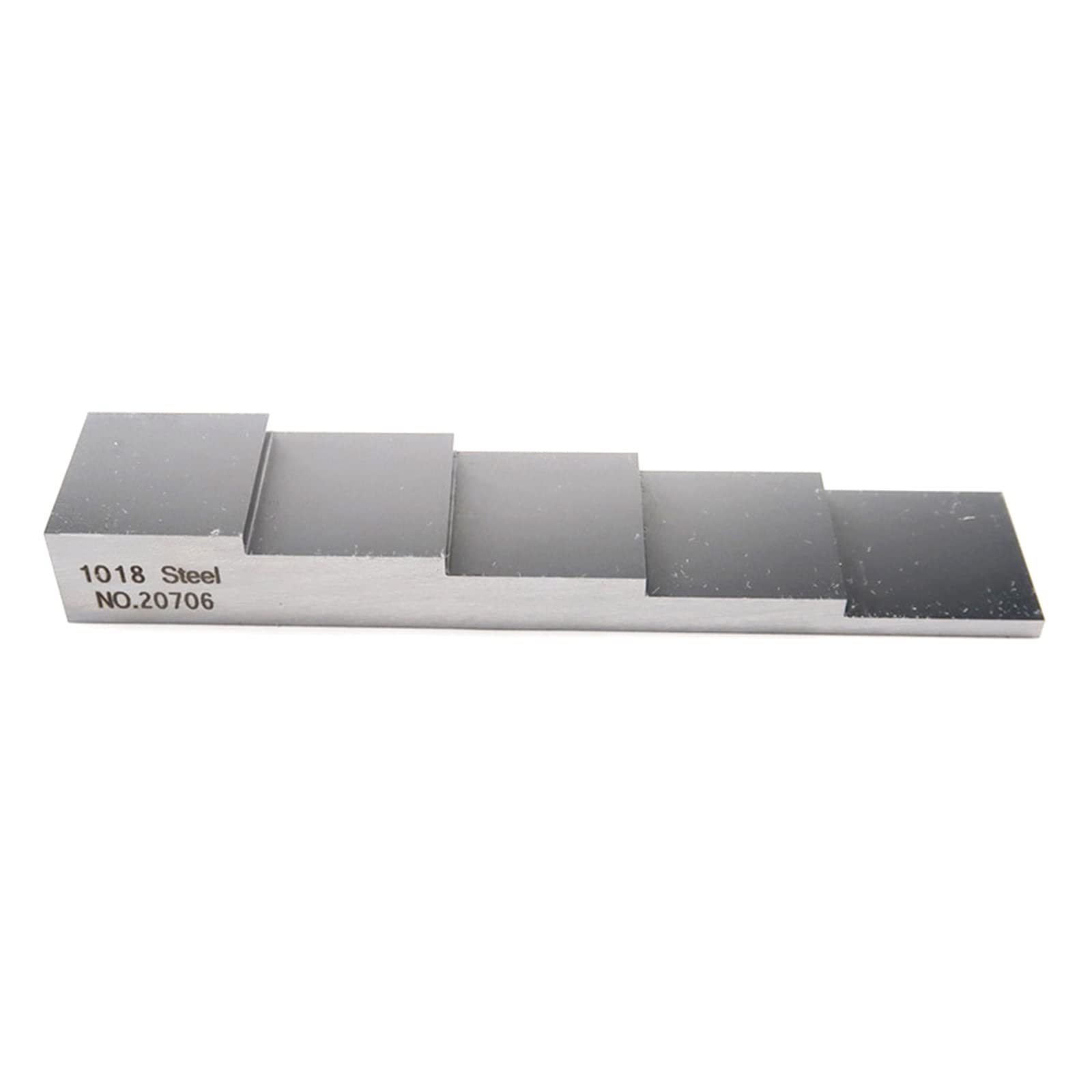 Upgrade 5-step Calibration Block For Ultrasonic Thickness Gauge 0.1"-0.2"-0.3"-0.4"-0.5" Thickness & Linearity Calibrate Test Calibration Block
