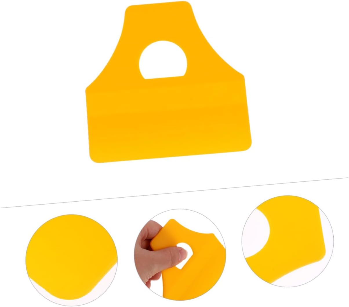 Toddmomy 5pcs Car Vinyl Scraper Felt Squeegee Decal Applicator Tool Lightweight for Easy Use