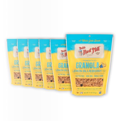 Bob's Red Mill Lemon Blueberry Granola, 11oz (Pack of 6)