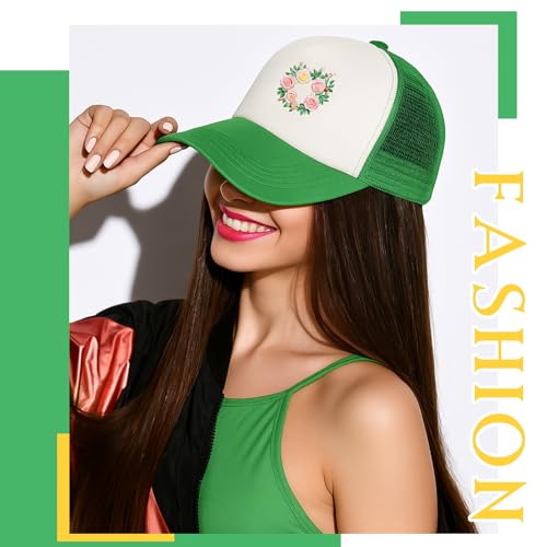 Image of 40 Pack Sublimation Blank Trucker Hat Bulk Wholesale Mesh Baseball Cap for Women Men DIY Hat Bar Party
