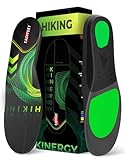 Hiking Boot Insoles Men Women - Arch Support Inserts - Cushioned Hike Orthopedic Insoles - Man Women Shoe Inserts - Running Sports Fitness Walking Soles