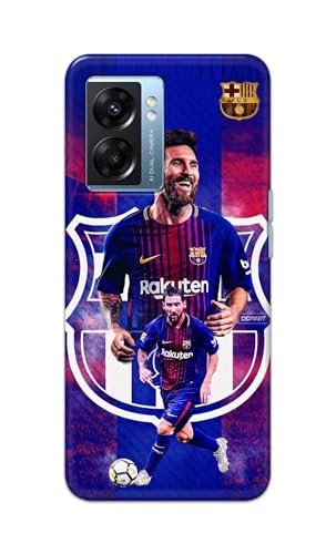 Image of Printed Hard Back Cover Case for Oppo A57 5G | Oppo A77 5G Back Cover (Famous Football Player) -1111