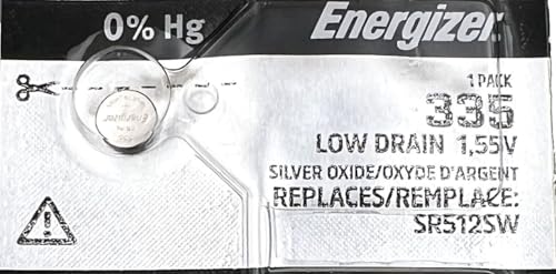 Energizer pila para reloj 335 1.55V sin mercurio