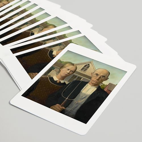 Baraja American Gothic 52 cartas tamaño póker miniatura 5
