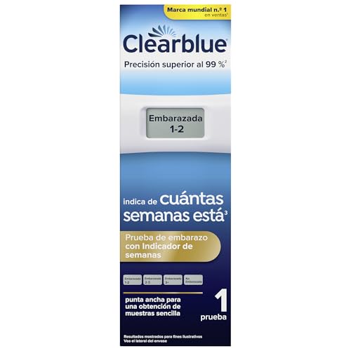 Clearblue Test de Embarazo Digital Indicador de Semanas - Resulta...