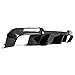 Kojem Rear Bumper Diffuser Spoiler Compatible with 2012-2016 BMW 5 Series F10 M5 Base 4-Door Sedan Protector Bumper Lower Spoiler Lip Carbon Fiber Color