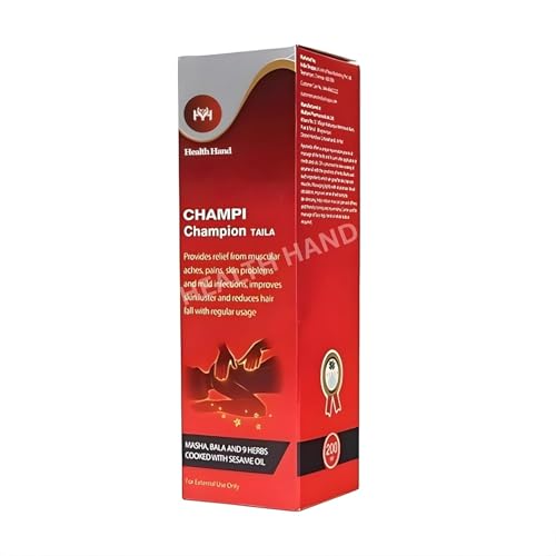 Image of Champi Champion Taila | Ayurvedic Herbal Massage Oil for Pain Relief, Hair Care and Skin Support | 200ml