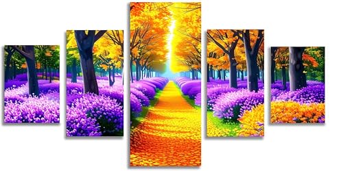 Broderie Diamant Arbre Mefooge 5D pour une Décoration Murale Chic de Salon