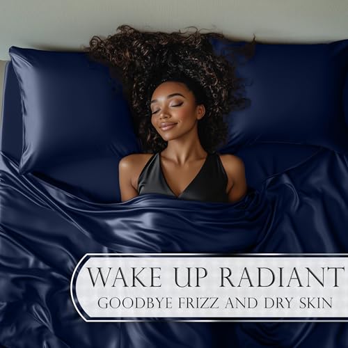 Image of DECOLURE Satin Sheets Queen Size | Softer Than Silk | Luxury 4 Pc Bed Set