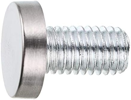 IGNPION 24Pcs Sign Standoff Screws Wall Mount Advertisement Fixings Bolts Hardware Advertising Glass Holders Nail for Picture Frames, Store & Office Advertisements Poster Sign Displays (25mmx 25mm)