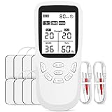 3-En-1 Electroestimulador Muscular de 36 modos Masaje Terapia Maquina, Tens | EMS|Mass