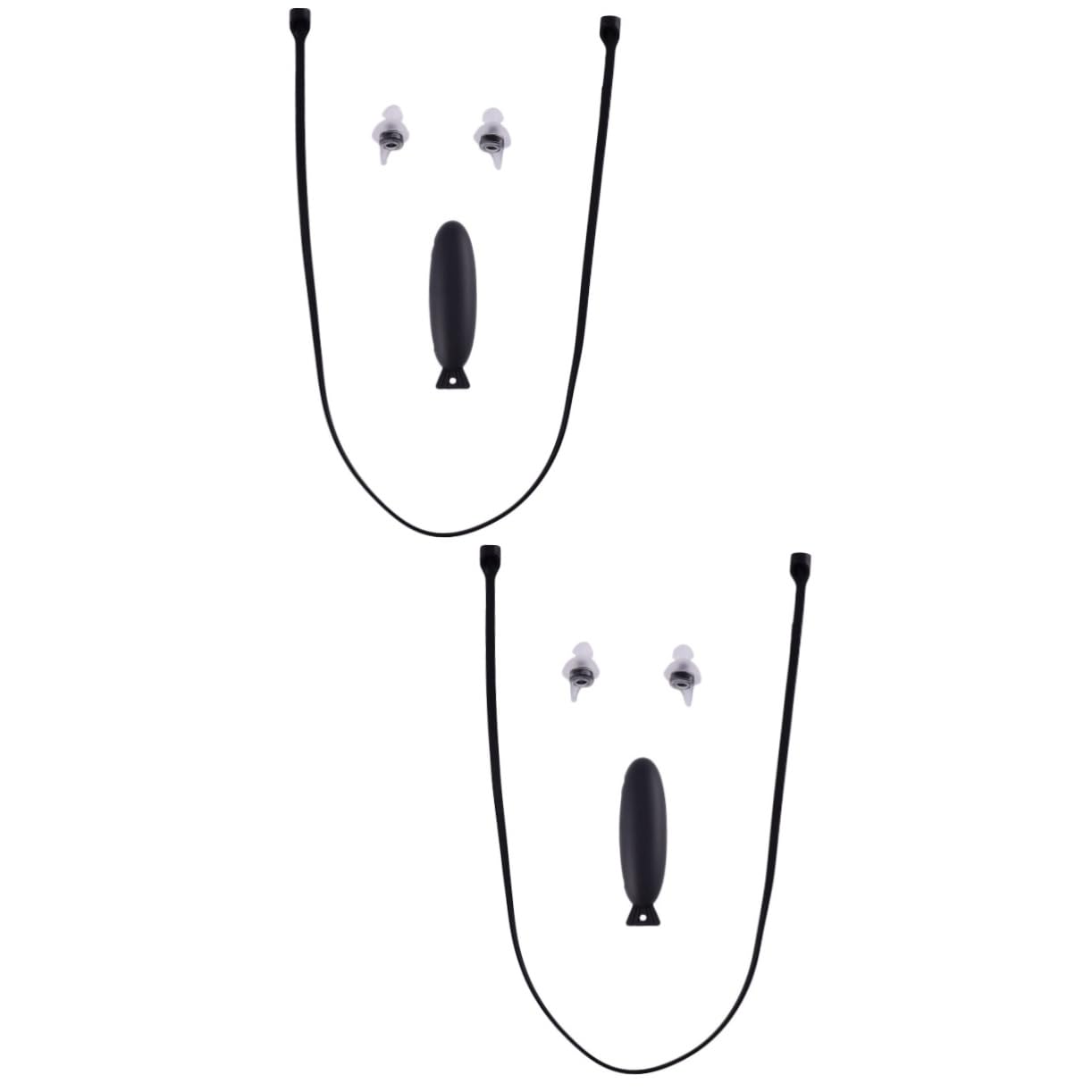 FRCOLOR 2 Juegos para los con filtro transparentes insonorizantes auriculares con cable para los de alta fidelidad para dormir