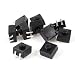 uxcell 10 Pcs 12x12x9mm PCB Latching Tactile Tact Push Button Switch
