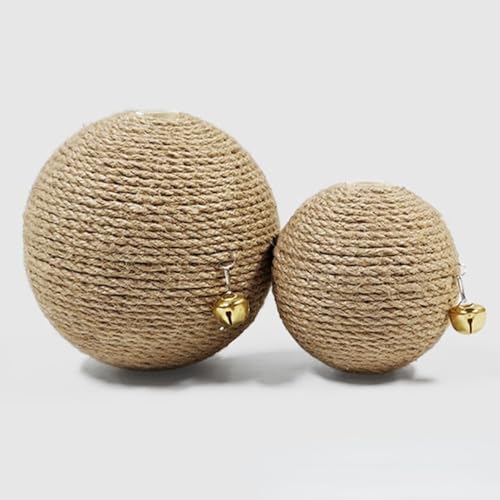 Brinquedo de arranhar coelho de madeira natural corda de sisal coelho arranhador bola de brinquedo c