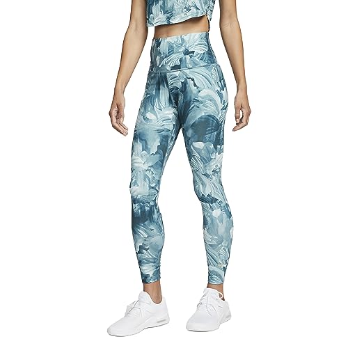 Legging Nike taille haute imprimé 7/8 anti glissement pour le sport